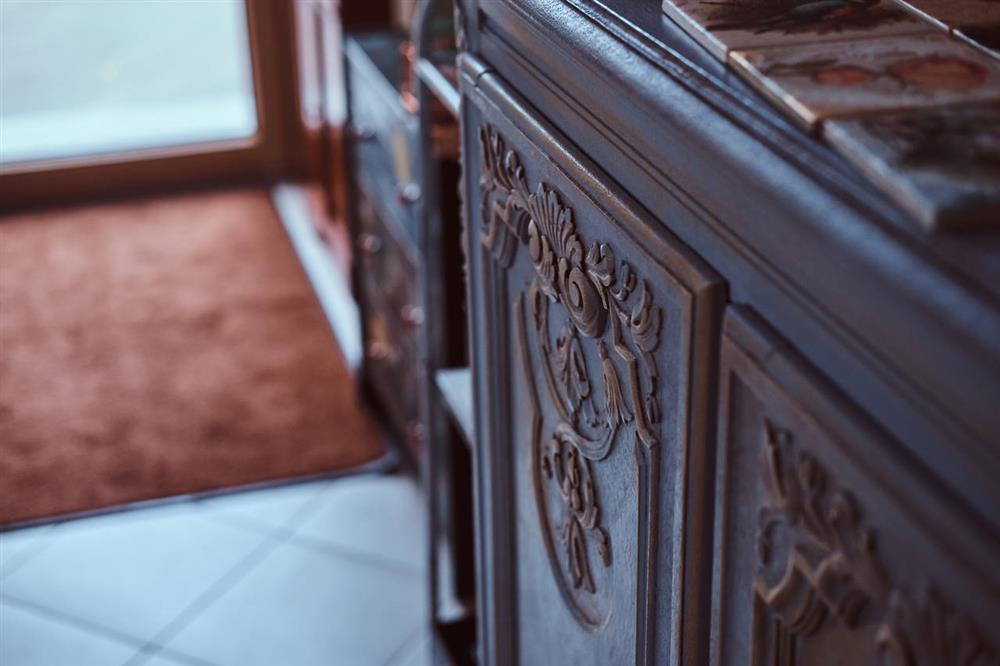 Close up photo of an armoire